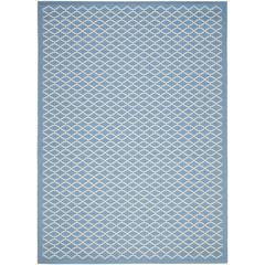 COURTYARD, BLUE / BEIGE, 9' X 12', Area Rug, CY6919-243-9