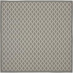COURTYARD, ANTHRACITE / BEIGE, 5'-3" X 5'-3" Square, Area Rug, CY6919-246-5SQ