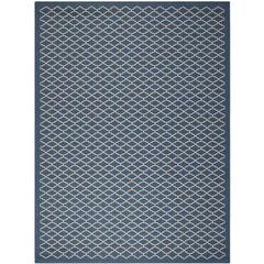 COURTYARD, NAVY / BEIGE, 9' X 12', Area Rug, CY6919-268-9