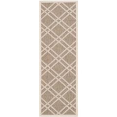 COURTYARD, BROWN / BONE, 2'-3" X 6'-7", Area Rug, CY6923-242-27