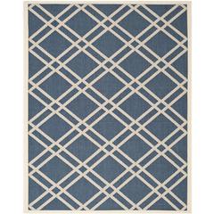 COURTYARD, NAVY / BEIGE, 9' X 12', Area Rug, CY6923-268-9