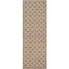 COURTYARD, BROWN / BONE, 2'-3" X 6'-7", Area Rug, CY6925-242-27