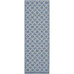 COURTYARD, BLUE / BEIGE, 2'-3" X 6'-7", Area Rug, CY6925-243-27