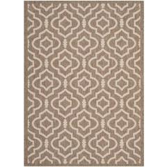 COURTYARD, BROWN / BONE, 6'-7" X 9'-6", Area Rug, CY6926-242-6