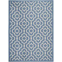 COURTYARD, BLUE / BEIGE, 9' X 12', Area Rug, CY6926-243-9