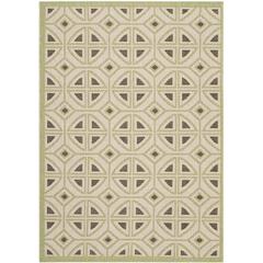 COURTYARD, BEIGE / SWEET PEA, 5'-3" X 7'-7", Area Rug, CY7017-218-5