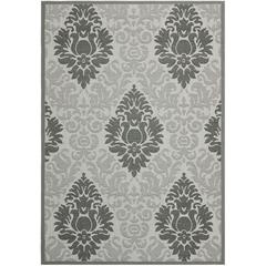 COURTYARD, LIGHT GREY / ANTHRACITE, 5'-3" X 7'-7", Area Rug, CY7133-78A5-5