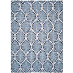 COURTYARD, BEIGE / NAVY, 8' X 11', Area Rug, CY7504-25812-8