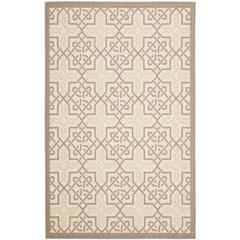 COURTYARD, BEIGE / DARK BEIG, 5'-3" X 7'-7", Area Rug, CY7931-79A21-5