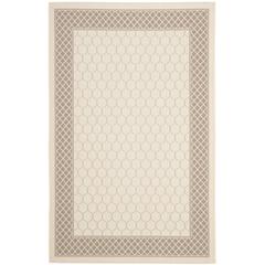 COURTYARD, BEIGE / DARK BEIG, 5'-3" X 7'-7", Area Rug, CY7933-79A18-5
