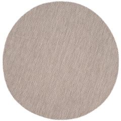 COURTYARD, BEIGE / BROWN, 6'-7" X 6'-7" Round, Area Rug, CY8521-36312-7R