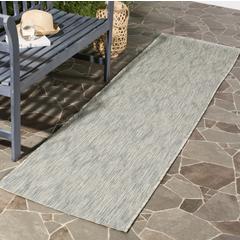COURTYARD, GREY / GREY, 2'-3" X 12', Area Rug, CY8522-36811-212