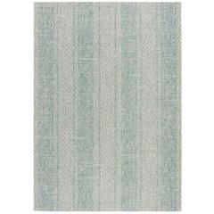 COURTYARD, LIGHT GREY / AQUA, 2'-7" X 5', Area Rug, CY8736-37112-3