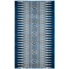 EVOKE, ROYAL / IVORY, 3' X 5', Area Rug, EVK226A-3