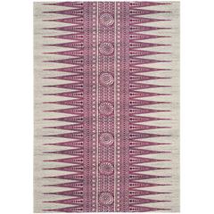 EVOKE, IVORY / FUCHSIA, 5'-1" X 7'-6", Area Rug, EVK226F-5