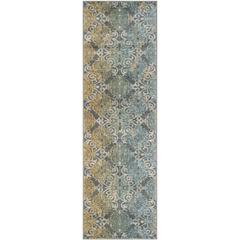 EVOKE, GREY / IVORY, 2'-2" X 13', Area Rug, EVK230D-213