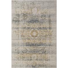 EVOKE, IVORY / BLUE, 4' X 6', Area Rug, EVK232C-4