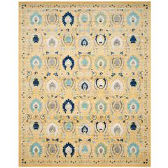 EVOKE, GOLD / IVORY, 9' X 12', Area Rug, EVK251B-9