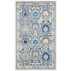 EVOKE, IVORY / GREY, 3' X 5', Area Rug, EVK251D-3