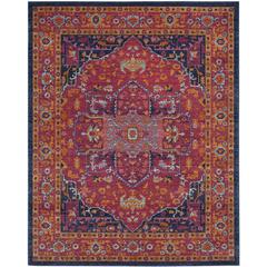 EVOKE, FUCHSIA / ORANGE, 12' X 18', Area Rug