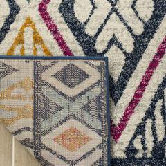 EVOKE, NAVY / IVORY, 5'-1" X 7'-6", Area Rug, EVK286N-5
