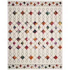 FIESTA SHAG, CREAM / MULTI, 9' X 12', Area Rug, FSG361A-9
