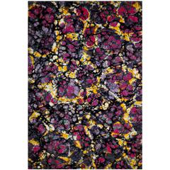 FIESTA SHAG, LAVANDER / MULTI, 4' X 6', Area Rug