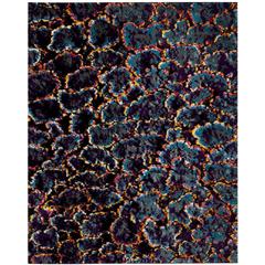 FIESTA SHAG, TURQUOISE / MULTI, 9' X 12', Area Rug, FSG371K-9