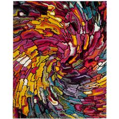 FIESTA SHAG, MULTI, 9' X 12', Area Rug, FSG373M-9