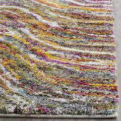 FIESTA SHAG, MULTI, 6'-7" X 9'-2", Area Rug, FSG386M-6