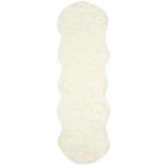 FAUX SHEEP SKIN, IVORY, 2'-6" X 8', Area Rug, FSS117A-28