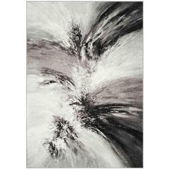 GLACIER, GREY / MULTI, 2'-7" X 5', Area Rug