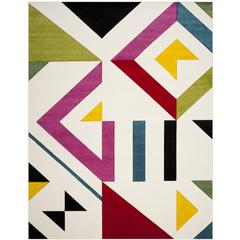 HOLLYWOOD, IVORY / ROSE, 9' X 12', Area Rug, HLW700A-9