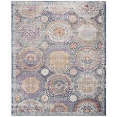ILLUSION, BLUE / BEIGE, 9' X 12', Area Rug