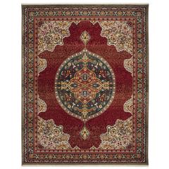 KASHAN, RED / BLUE, 9' X 12', Area Rug, KSN302F-9