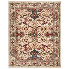 KASHAN, IVORY / TAUPE, 9' X 12', Area Rug