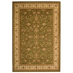 LYNDHURST, SAGE / IVORY, 5'-3" X 7'-6", Area Rug, LNH219B-5