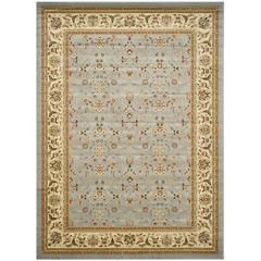 LYNDHURST, LIGHT BLUE / IVORY, 12' X 18', Area Rug
