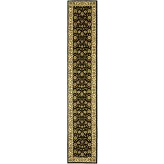 LYNDHURST, BLACK / IVORY, 2'-3" X 6', Area Rug, LNH316B-26