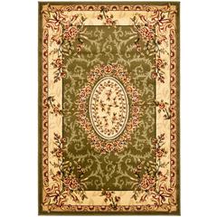LYNDHURST, SAGE / IVORY, 5'-3" X 7'-6", Area Rug, LNH328B-5