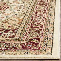 LYNDHURST, IVORY / RED, 4' X 6', Area Rug, LNH330A-4