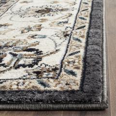 LYNDHURST, GREY / CREAM, 5'-3" X 7'-6", Area Rug, LNH332G-5
