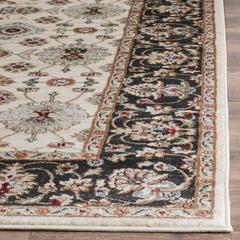 LYNDHURST, CREAM / NAVY, 5'-3" X 7'-6", Area Rug, LNH332K-5