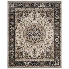 LYNDHURST, CREAM / NAVY, 9' X 12', Area Rug, LNH334K-9