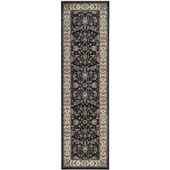 LYNDHURST, ANTHRACITE / CREAM, 2'-3" X 8', Area Rug