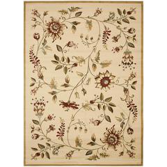 LYNDHURST, IVORY / MULTI, 8'-9" X 12', Area Rug, LNH552-1291-9