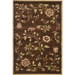 LYNDHURST, BROWN / MULTI, 4' X 6', Area Rug, LNH552-2591-4