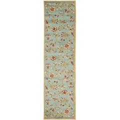 LYNDHURST, BLUE / MULTI, 2'-3" X 16', Area Rug