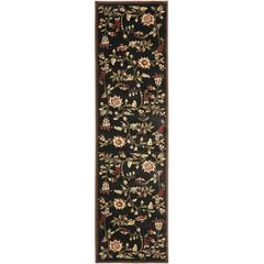 LYNDHURST, BLACK / MULTI, 2'-3" X 16', Area Rug, LNH552-9091-216