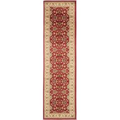LYNDHURST, RED / IVORY, 2'-3" X 16', Area Rug, LNH553-4012-216